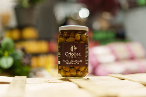 Olive taggiasche in salamoia